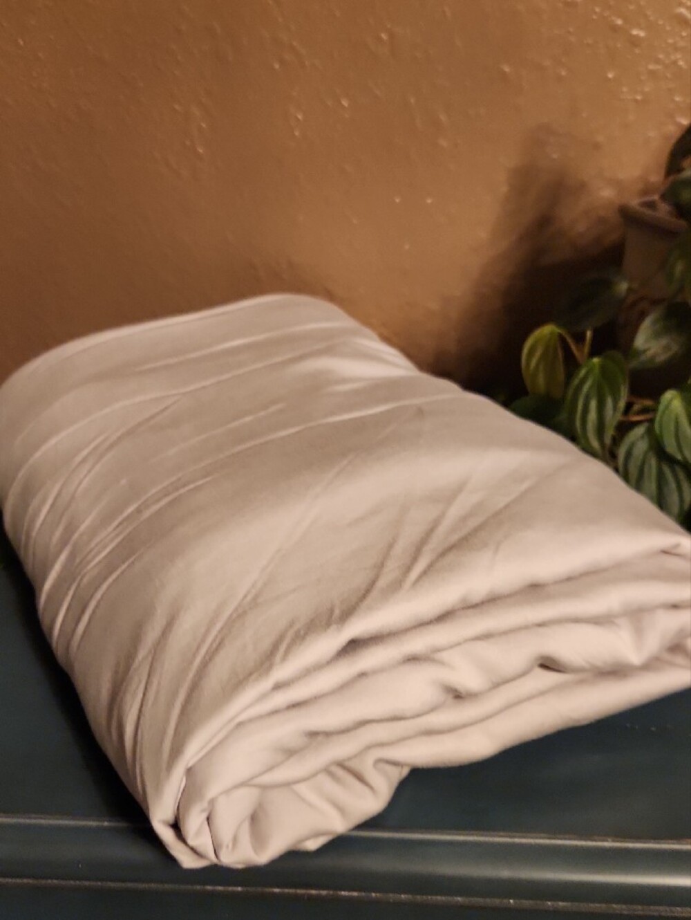 Quince Bamboo Duvet Cover Full/Queen Light Grey